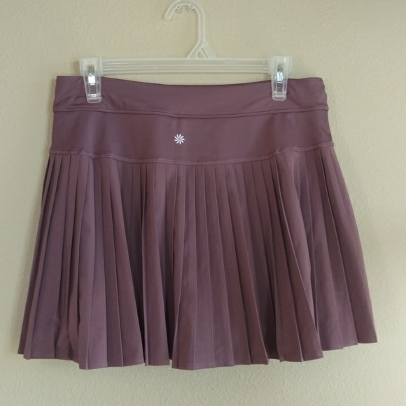 Athleta Advantage Skort size medium pleated purple - Picture 7 of 7